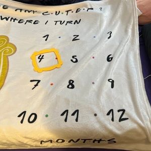 Friends month blanket